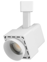 CAL Lighting HT-602MC-WH - 4.125 In. Height White Metal Ht Track Head
