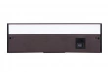 Craftmade CUC3012-BZ-LED - 12" Light Bar, 6W LED, Adjustable 2.7K, 3K or 4K