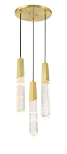 Minka George Kovacs P1284-859-L - DRIFTING DROPLETS - 3 LIGHT LED PAN PENDANT
