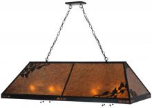 Meyda White 113443 - 52" Long Ivy Oblong Pendant
