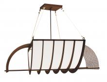 Meyda White 120171 - 50" Long Nalda Inverted Pendant