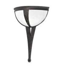 Meyda White 120214 - 12" Wide Orva Wall Sconce