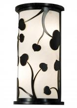 Meyda White 146508 - 8" Wide Spades Wall Sconce