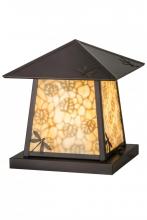 Meyda White 152492 - 11"Sq Stillwater Dragonfly Pier Mount