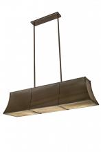 Meyda White 170911 - 64"L Nadine Oblong Pendant