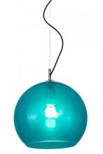 Meyda White 184576 - 14"W Bola Play Pendant