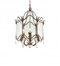 Meyda White 238251 - 27" Wide Lourdes 6 Light Pendant