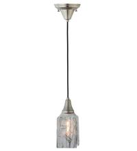 Meyda White 71095 - 4"Sq Metro Fusion Licorice Draped Mini Pendant